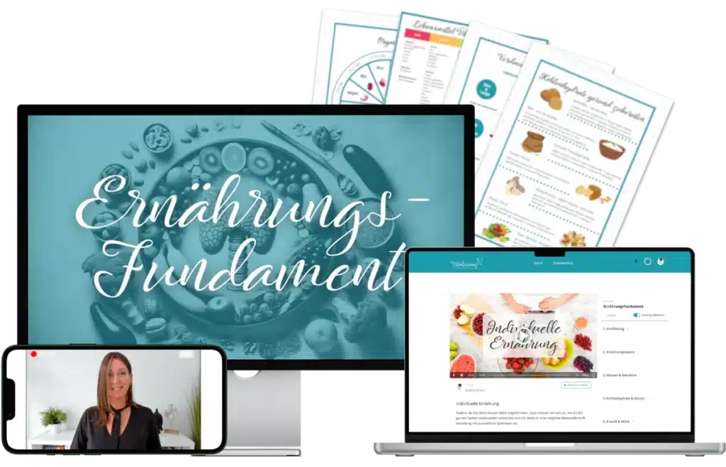 EF Mockup Onlinekurs Ernährungsfundament