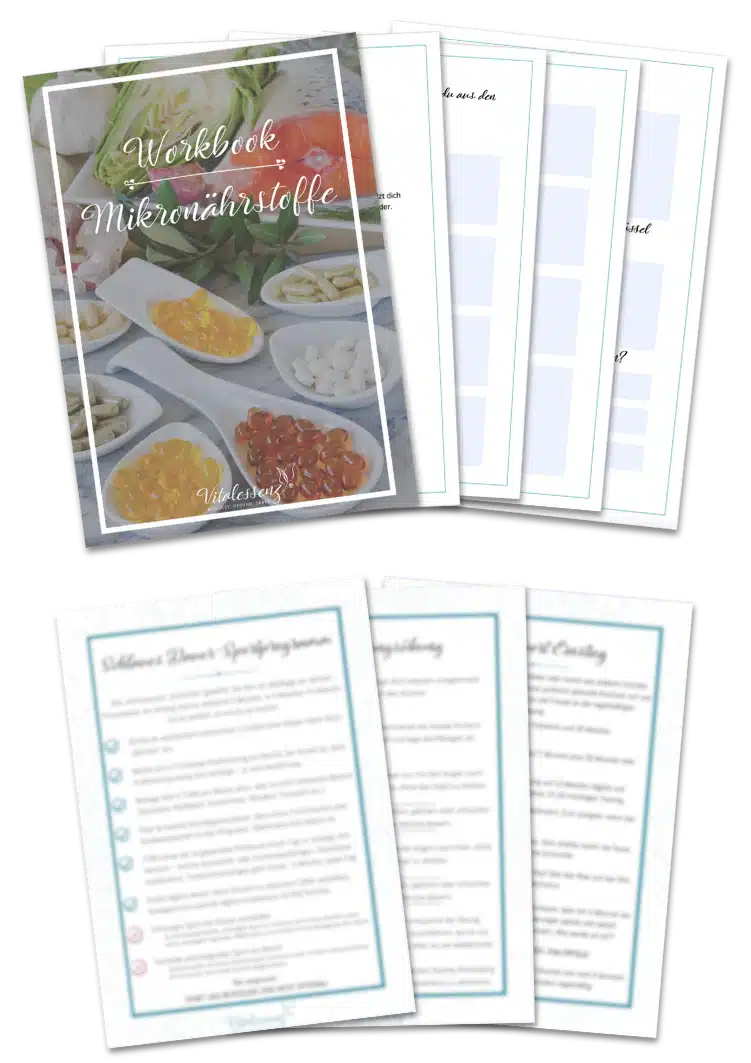 SP Mockup Boni Workbook, Übungen Onlinekurs Schilddrüsen-Power Workbook und Übungen